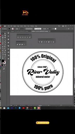 Create a Stamp logo in Adobe Illustrator