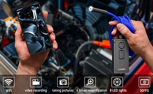 Watch 2021 Upgraded Borescope Inspection Camera for Engine Pipe on Amazon Live