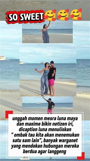 SO SWEET‼️ GOMBALAN cinta luna maya untuk maxime #lunamayahariini #maximebouttier