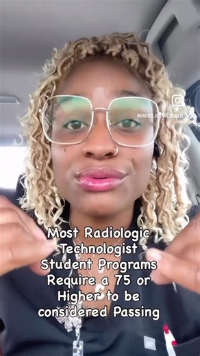 Acceptable Rad Tech Program grades