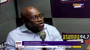 12K views · 268 reactions | The Ghanaian youth are deeply disappointed in the NDC’s implementation of the 24-hour economy policy , this is not what we were promised. — Andrew Egyapa Mercer Watch the live stream here https://www.youtube.com/live/J-sciIUMTjk?si=bdzYhKSga_shcJF0 #Ekosiisen | Asempa 94.7 FM | Facebook