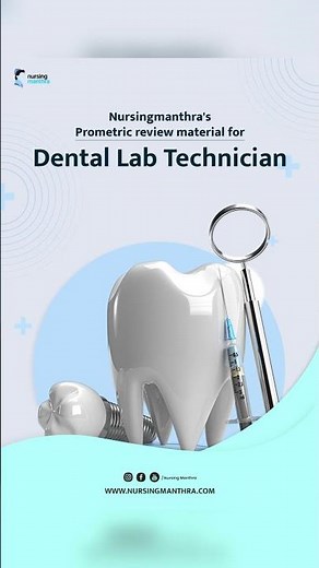 Prometric Rivew Material for DENTAL LAB TECHNICIAN