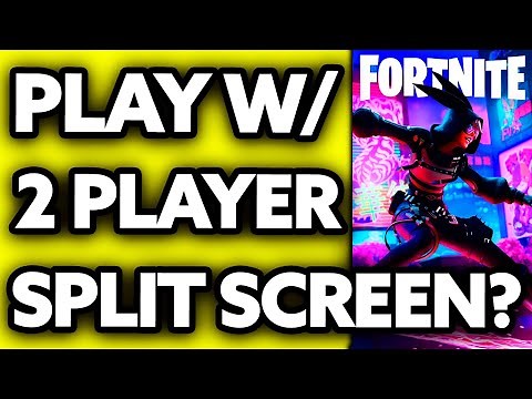 How To Play Fortnite 2 Player Split Screen PS5 (BEST Way!)