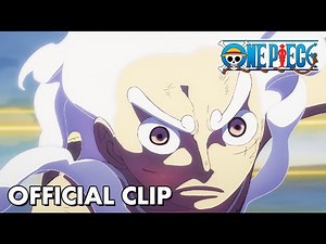 Luffy GEAR5 Handles Kizaru's Bright Lights | ONE PIECE | Official Clip