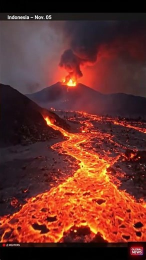 🌋 VOLCANO • INDONESIA • MOUNT SEMERU ERUPTION