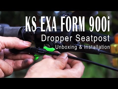 KS Exa Form 900i Dropper Seatpost - Unboxing and Installation on Weapon Tank Frame