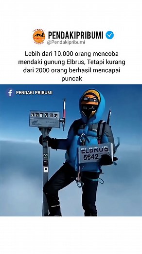 49K views · 32 reactions | Gunung Elbrus, gunung berapi tidak aktif...