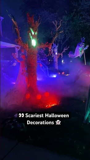 Scariest Halloween Decorations 🎃| #halloween #halloweenvibes #usa #lifeinusa #trending