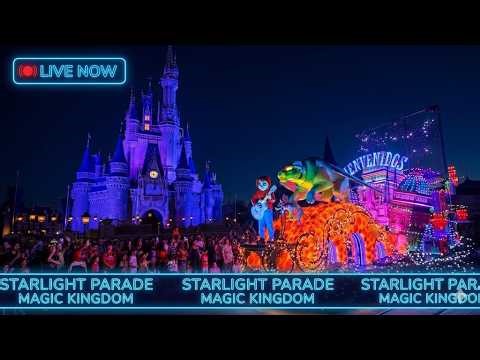 LIVE: Magic Kingdom Tonight! Starlight Parade, Wait Times & New Disney Merch