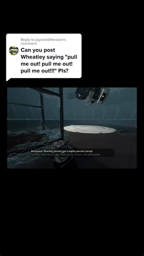 Reply to @jayswildliferoom #portal2 #wheatley #glados