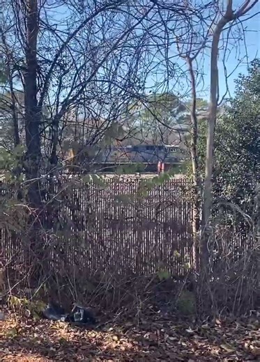 2 CSXT GE’s sit in CSXT’s Howell Yard in Atlanta, GA