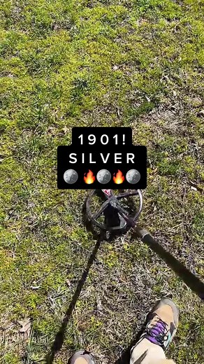 Oh snap! We got some silver on LIVE again! 1901 Barber Dime!#metaldetecting #xpmetaldetectors #tiktoklive #coin #silver #relic #relics #coins #metaldetectingfinds #relichunting @xp_metal_detectors @vans @lsdream