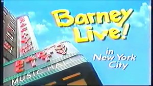 Barney Live in New York City Part 1