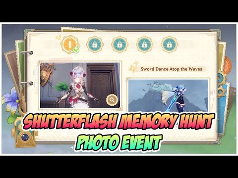Shutterflash Memory Hunt, Photo Event Day 1 – Genshin Impact