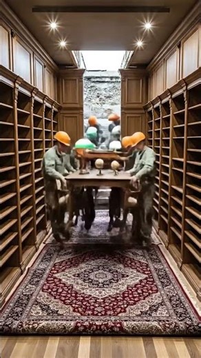 From Dirt Hole to Secret Underground Library 📚😳