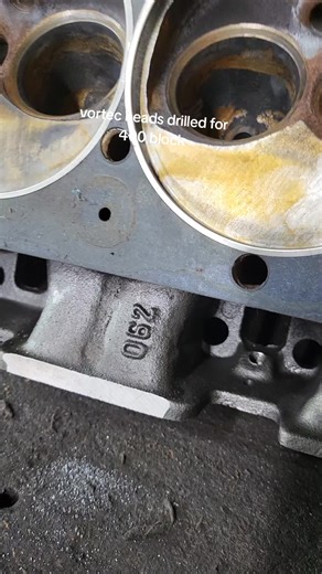 Vortec Heads Modification for 400 Block Installation