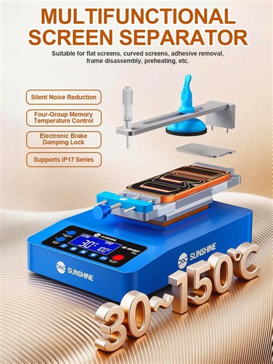 Effortless Screen Separation with S-918F Pro