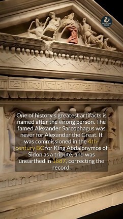 Could this be the most beautifully misidentified artifact in ancient history? #arthistory #ancient #archaeology | Historical Files