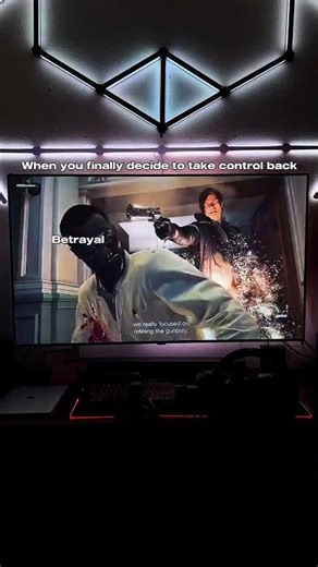When you finally decide to take control back #ResidentEvil9 #LeonKennedy #povgaming #gamingreels