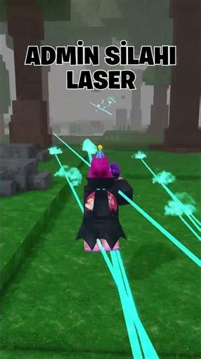 admin gun laser #roblox #99nightintheforest