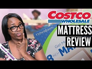 Costco Mattress Review | Novaform 8inch Memory Gel | BUNK BED MATTRESS | UNBOXING