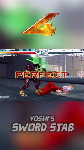 YOSHIMITSU SWORD STAB " Tekken EVOLUTION "