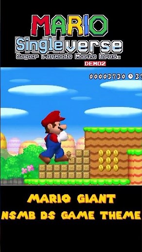 Mario Multiverse | Demo 2 | Mario Giant | NSMB DS