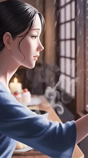 A Mother’s Quiet Evening 🌧️ | Cozy Ghibli-Style Relaxing Anime Story #GhibliStyle#CozyAnime#Relaxing