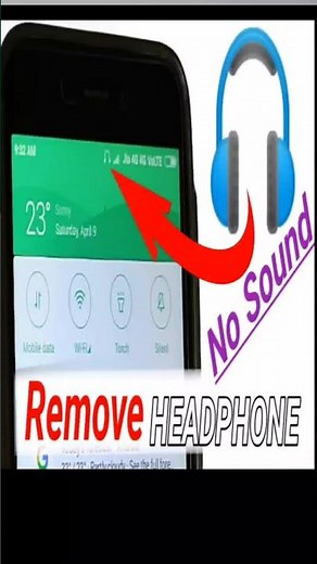 😢 How do you remove the headphone 🎧 symbol in Android when there is no headphone connected? #shorts