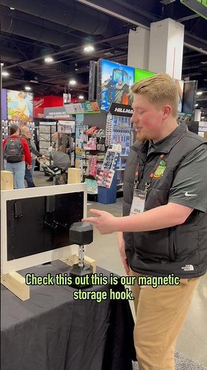 Gator Magnetics Heavy Duty Magnetic Hook Demonstration