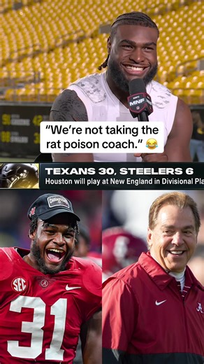 Will Anderson Jr. Hilariously Quotes Nick Saban Post-Playoff Win