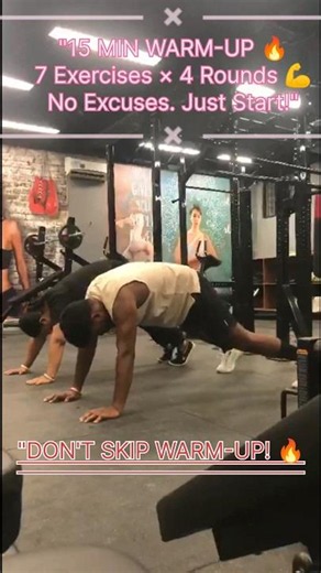 The Ultimate 15-Minute Warm-Up Before Gym 💪