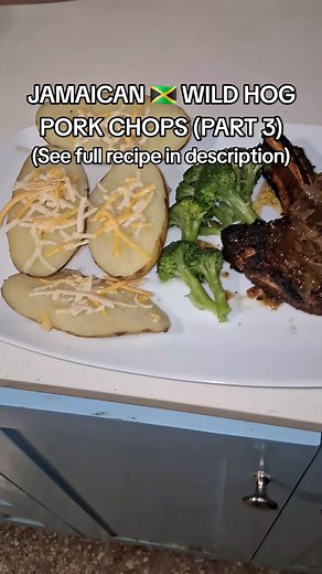 Air fry Jamaican Wild Hog pork chops at 400°F for 10–14 minutes (flipping halfway) for a juicy, 15-minute meal. Use 1–1.5 inch thick chops, pat them dry, brush with olive oil, and season generously. The key is to check with a meat thermometer that the internal temp reaches 145°F, resting them for 3–5 minutes after cooking. Key Tips for Success Best Thickness: Choose chops that are at least 1-inch thick to prevent drying out. Preheat: Preheat the air fryer to 400°F (200°C) for 3-5 minutes before