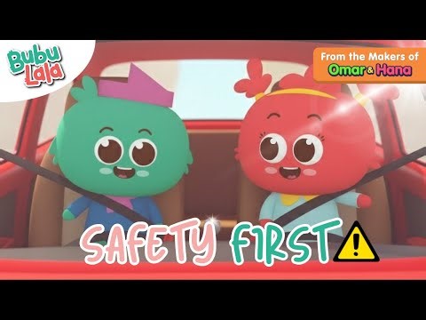 From The Makers of Omar & Hana |Bubu Lala - 🚗 Safety First! 🏁 | Compilation | Durioo+