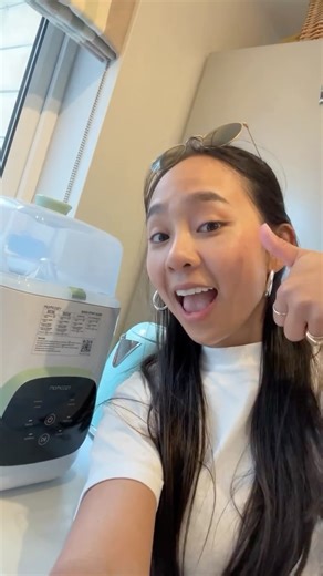 Pop on Instagram: "My great little helper. 🧑‍🍼 This is the footage of what it was like to clean up all the bottle and breast pump pants before I was #gifted @momcozy.uk Bottle Washer 🍼 🧼 Honestly, it’s made my mum life a lot less busy. And my house a lot less messy!! Now I can just put all the used breast pump and bottles into the machine. In the morning, everything is nice and clean for me. ☺️ Very much saved my time and my sanity 😂 💯 Recommend!!"