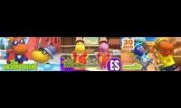 Mix of 3 videos from youtube : Los backyardigans en ingles y español
