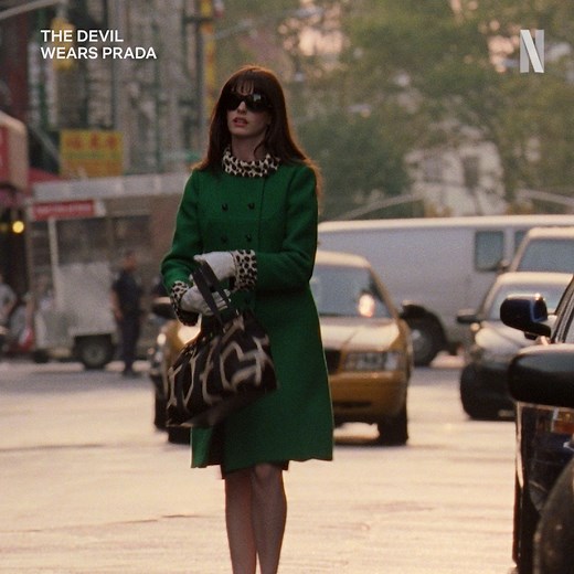 1 minute of Anne Hathaway just serving lewks in The Devil Wears Prada, now streaming on Netflix 👢 | Netflix