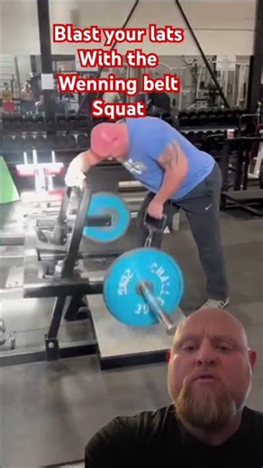 Wenning belt squat rows!!! #wenning #lifter