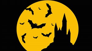 Halloween zoom background video free