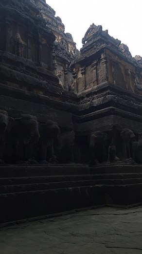 32 reactions | Kailasa Temple, carved entirely from a single rock at Ellora, India, is a breathtaking 8th-century complex whose intricate façades, towering pillars, and detailed sculptures reveal extraordinary skill and vision in ancient rock-cut architecture... #fblifestyle | We Love Ancient Aliens | Facebook