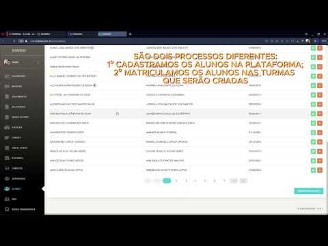 Diário Online (SISAEDUC): cadastro de alunos, turmas e matrículas (passo a passo)