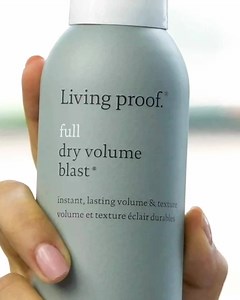Transform fine, flat hair. We formulated Full Dry Volume Blast to add instant volume and texture that lasts to dry hair. | Living Proof | Facebook