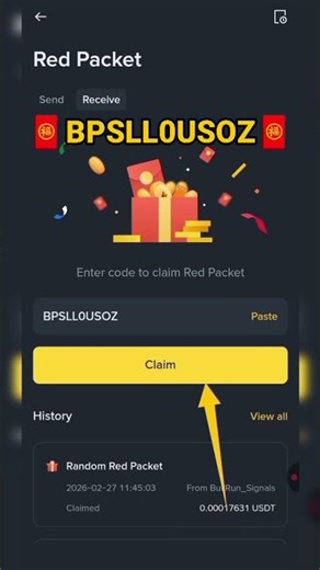 Binance USDT Red Packet | Red Packet Code In Binance Today | Crypto Box Code | 1- 31 March, 2026