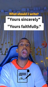 What's the difference between Yours sincerely and Yours faithfully? | Cambuulo
