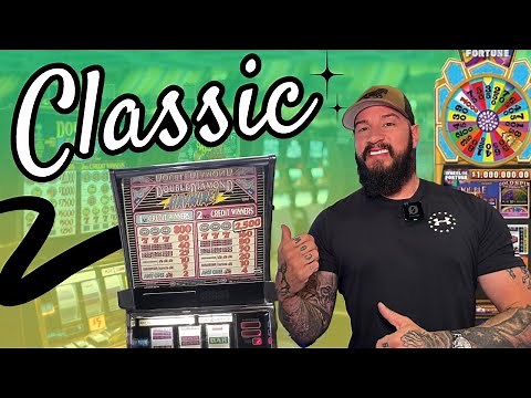 Classic Wheel of Fortune Slot Machine plus HIGH LIMIT Double Diamond Haywire! 🎰 Live Slot Play!