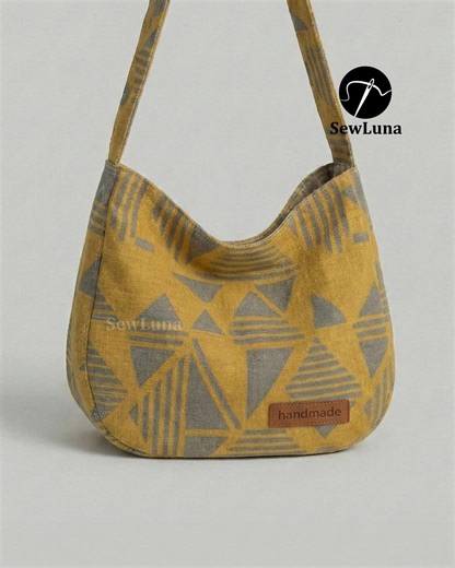 Blair Hobo Bag PDF Sewing Pattern | Beginner PDF Bag Pattern | DIY Shoulder Bag Tutorial | Minimalist Slouchy Tote Pattern - Etsy Canada