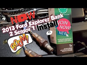 How to: Install Bank 2 Sensor 1 Oxygen Sensor on a 2013 Ford Explorer