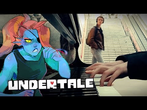 Undertale - Battle Against a True Hero // Broken Public Piano