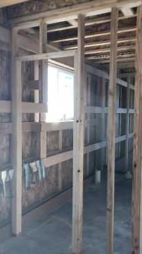 Pole barn interior floor and walls #framing #framer #carpenter #construction #carpentry #polebarn