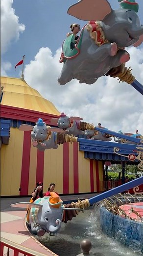 Disney world dumbo ride magic kingdom orlando | Magic kingdom disney world florida dumbo ride